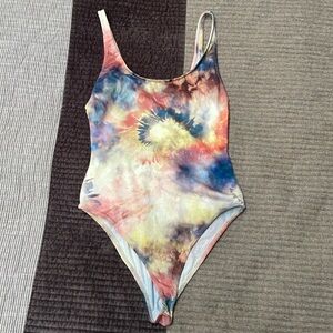 Topshop Tie Dye Bodysuit